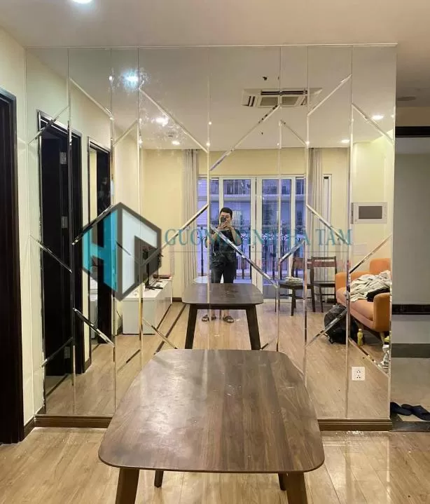 Thi công gương trí tại Hải Phòng